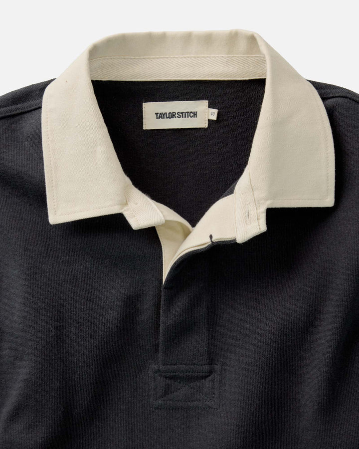The Rugby Shirt in Coal