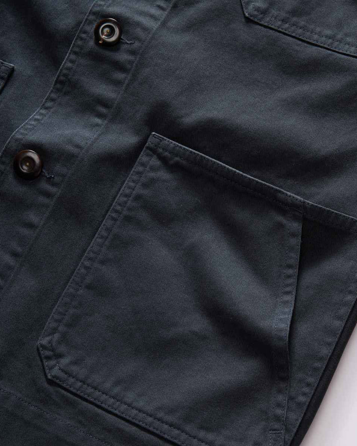 The Ojai Jacket in Organic Navy Foundation Twill