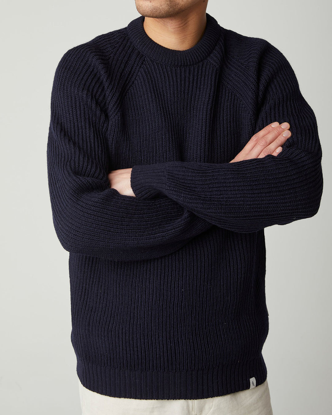 Ford Crew Jumper in Navy