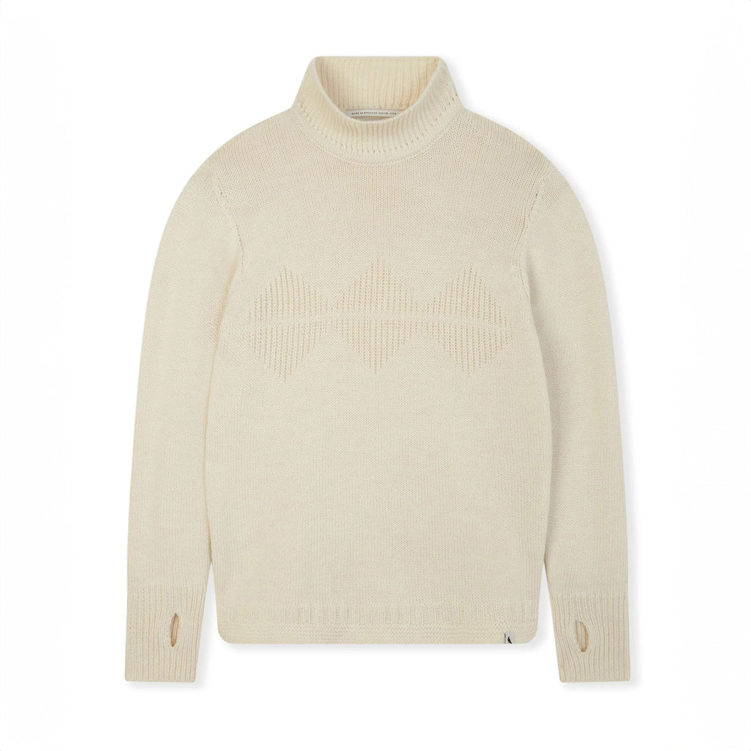 Mountain Guernsey Jumper in Ecru – The Revive Club