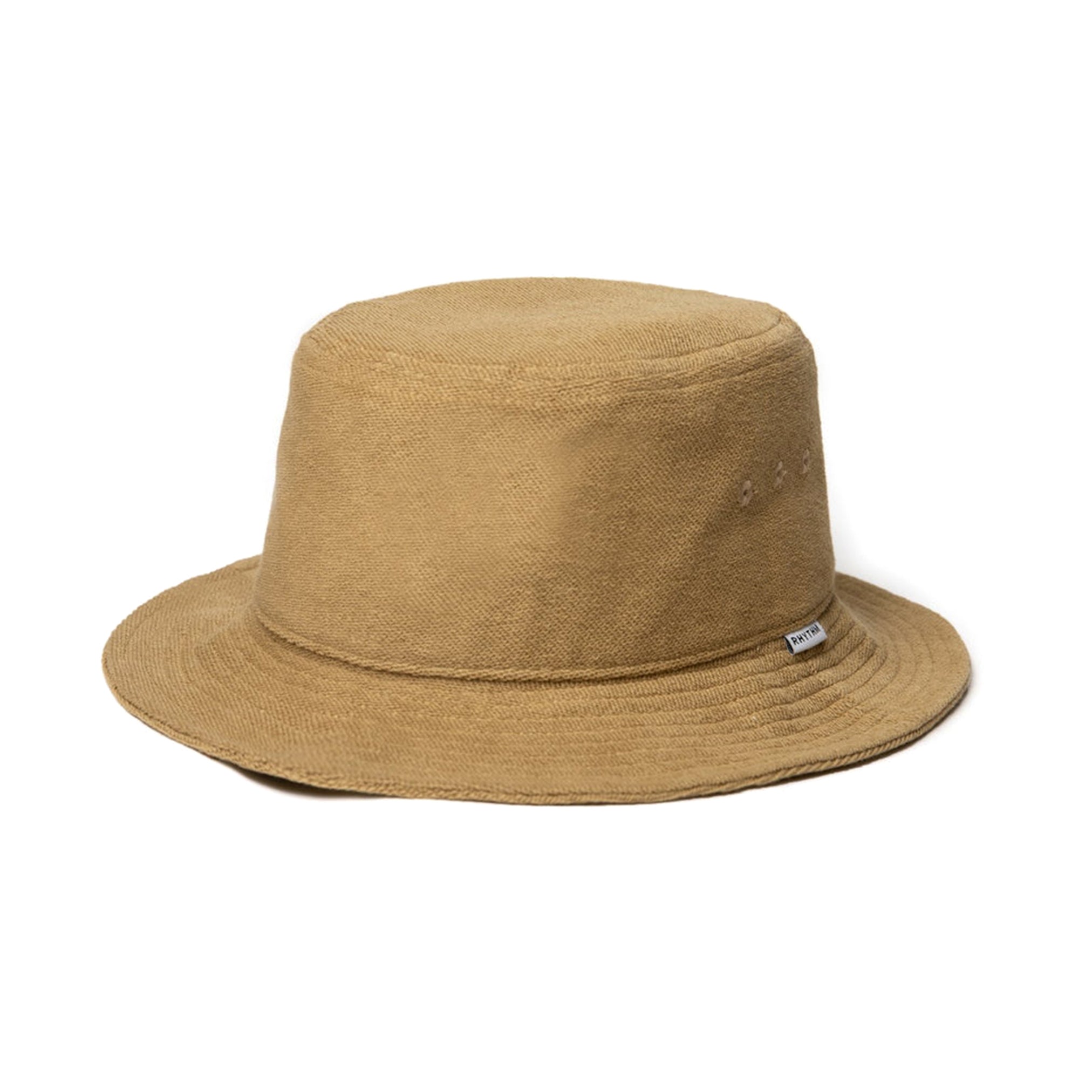 Reverse Terry Bucket Hat in Sand