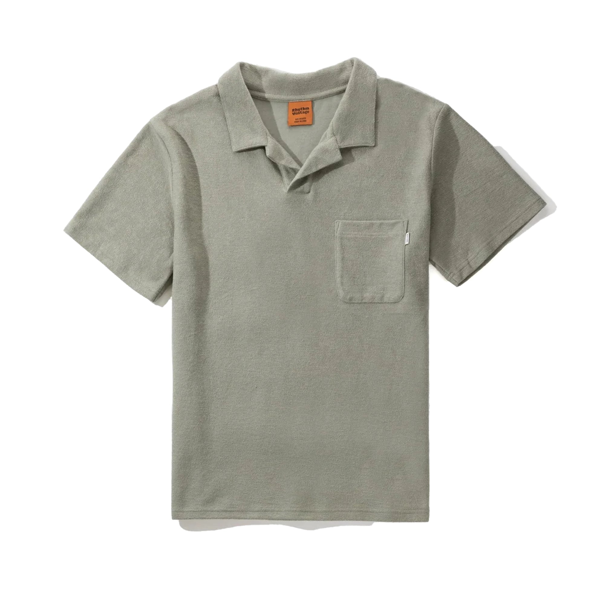 Vintage Terry Polo in Sage