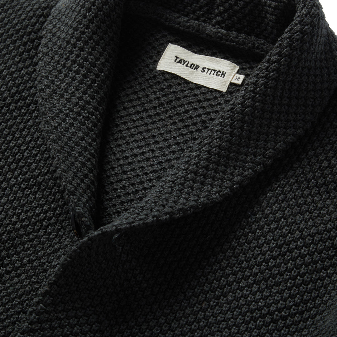The Crawford Sweater in Charcoal