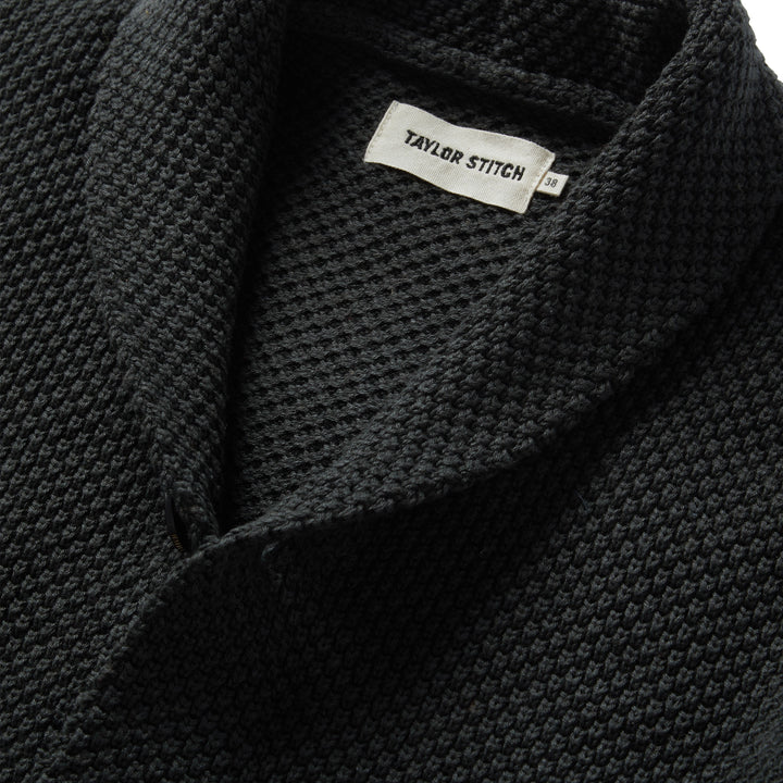 The Crawford Sweater in Charcoal