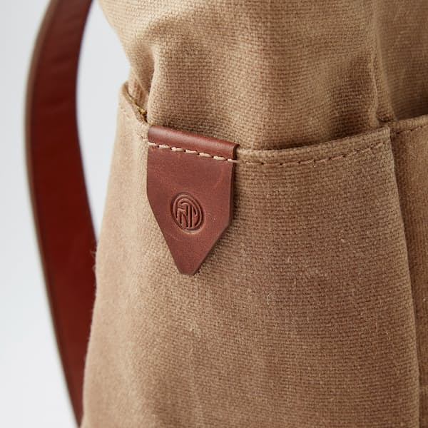 Waxed Canvas Tote in Tan