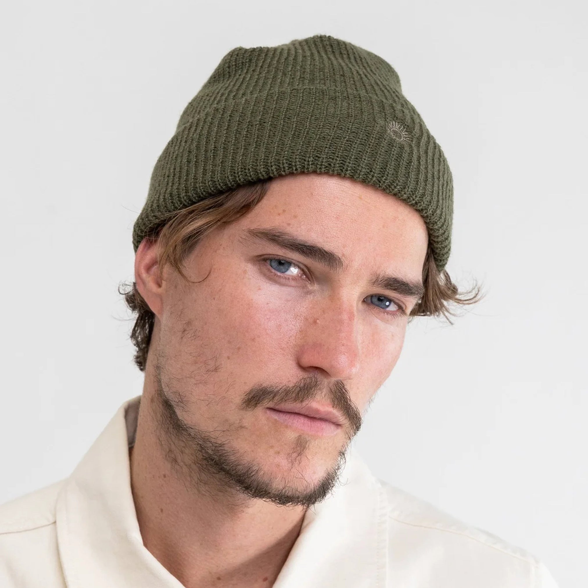 Classic Watch Beanie in Olive