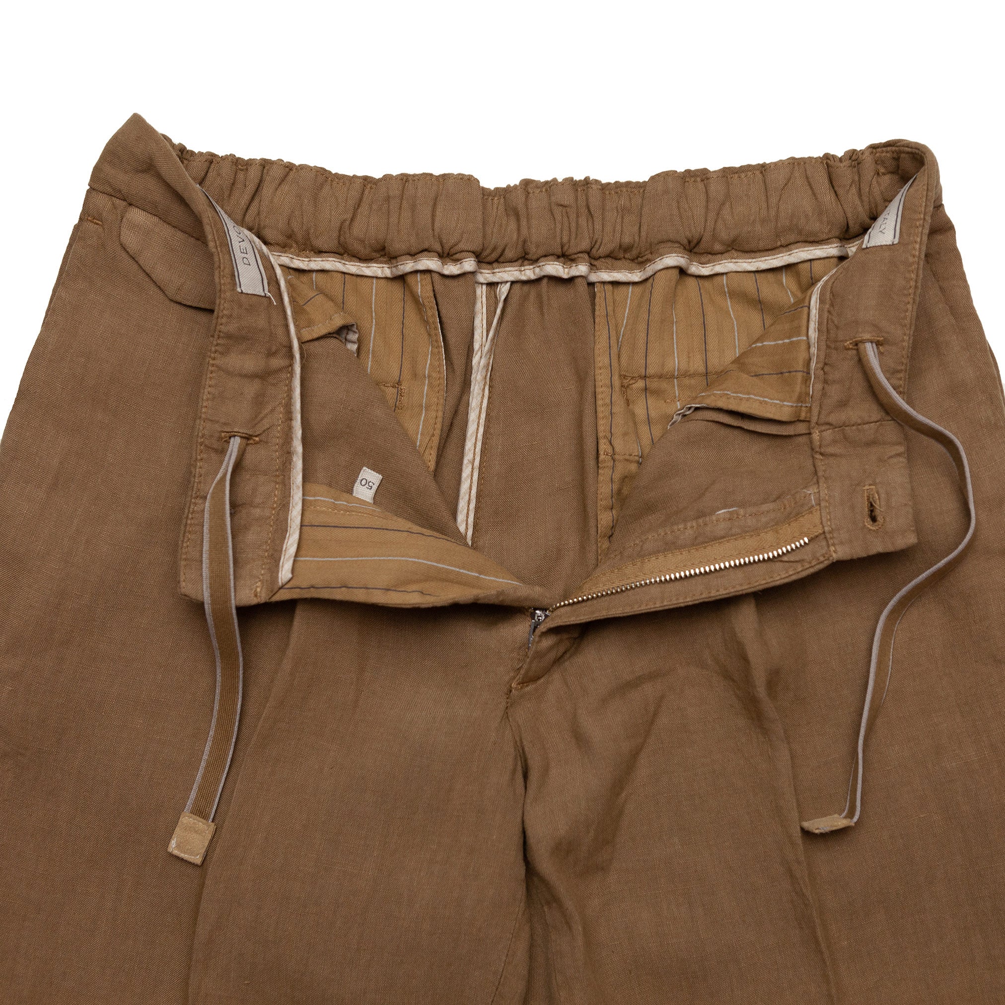 Linen Pants in Hazelnut