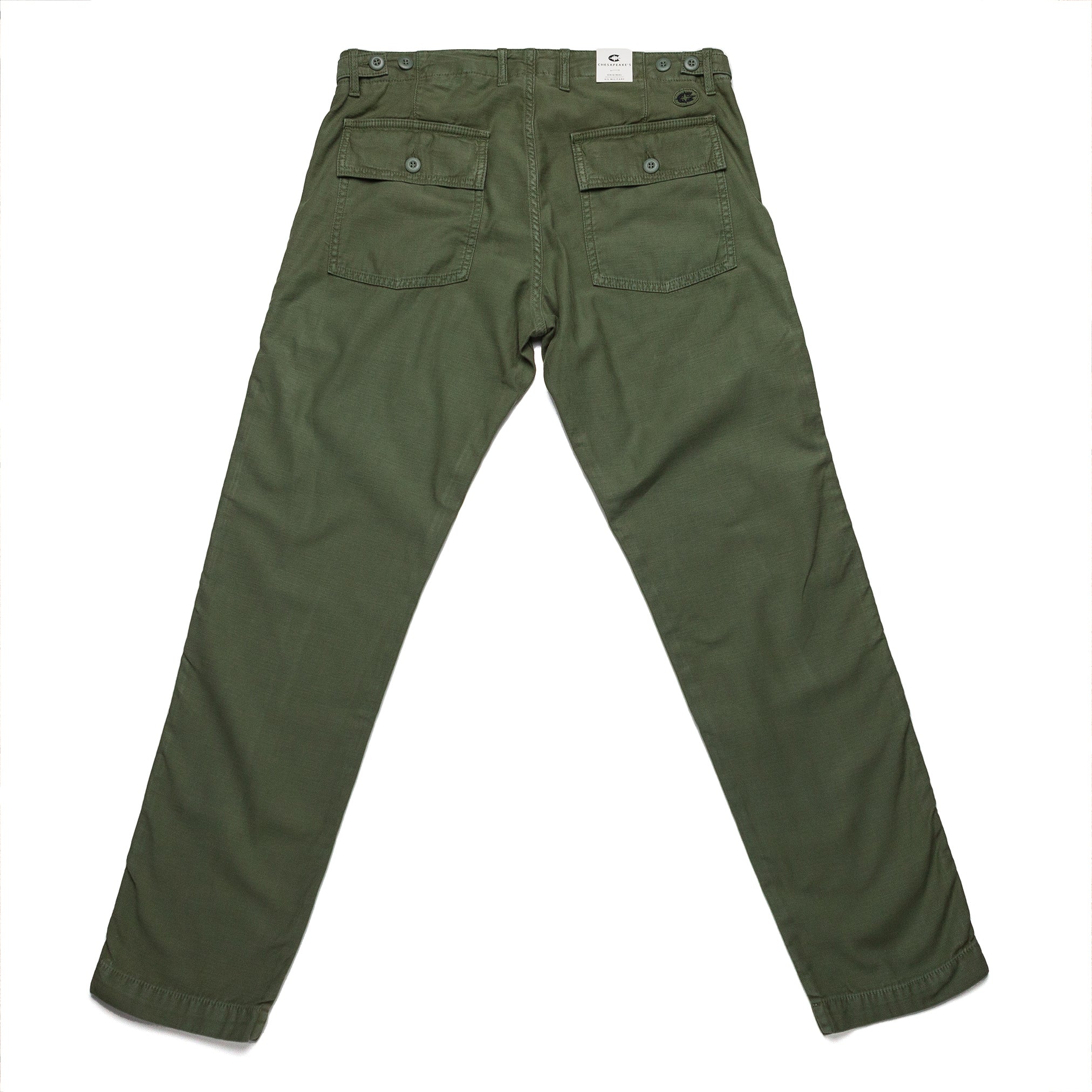 Degrasse Fatigues in Military Green