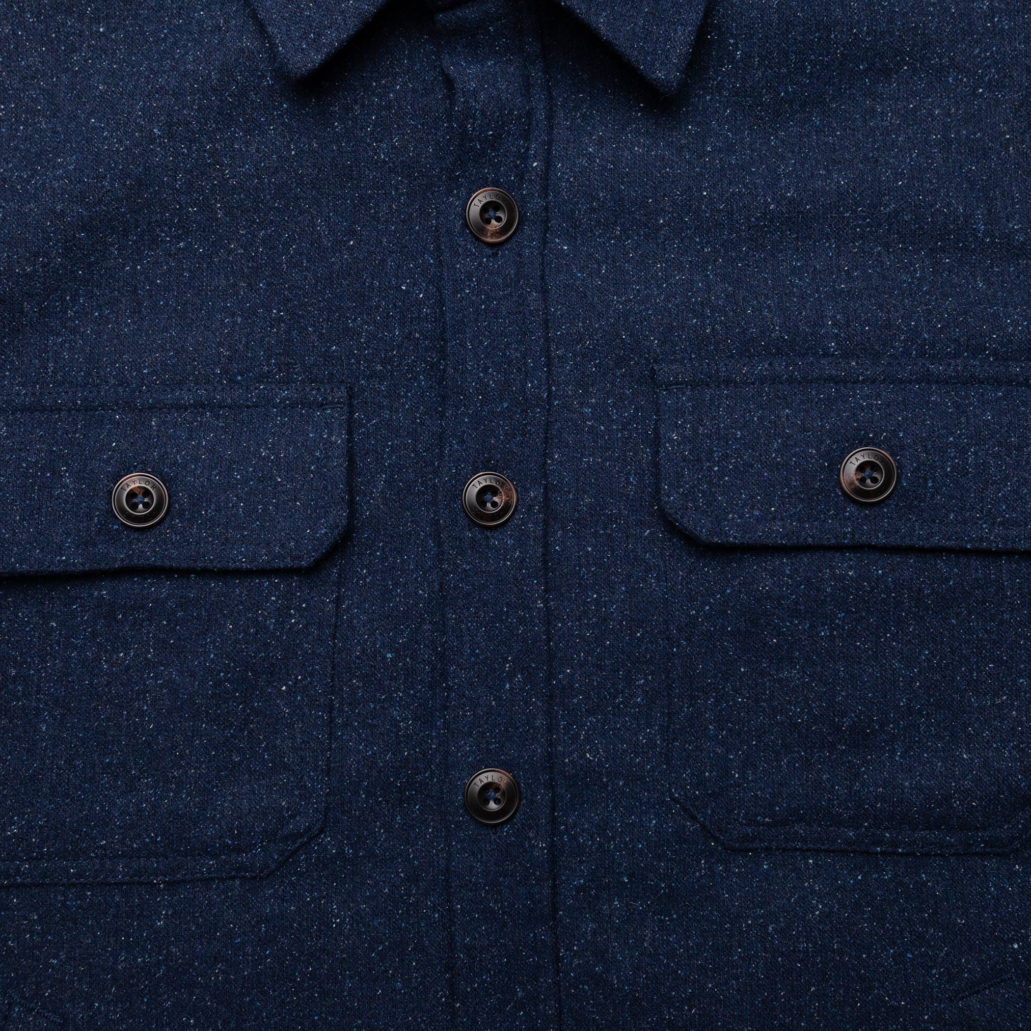 The Chandler Jacket in Navy Donegal - S/38