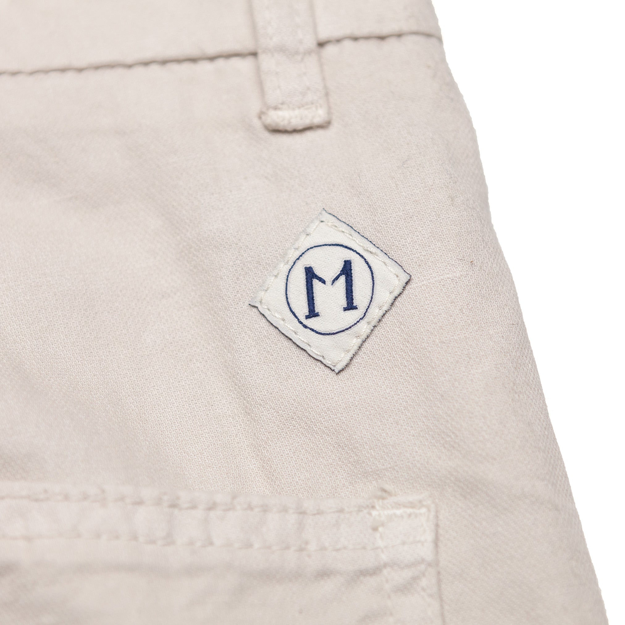 Bloom Cotton & Linen Chinos in Off White