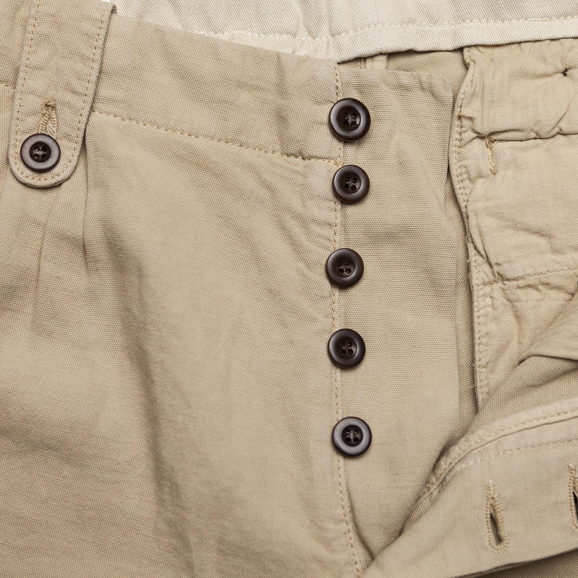 Navarre Cotton & Linen Shorts in Sand