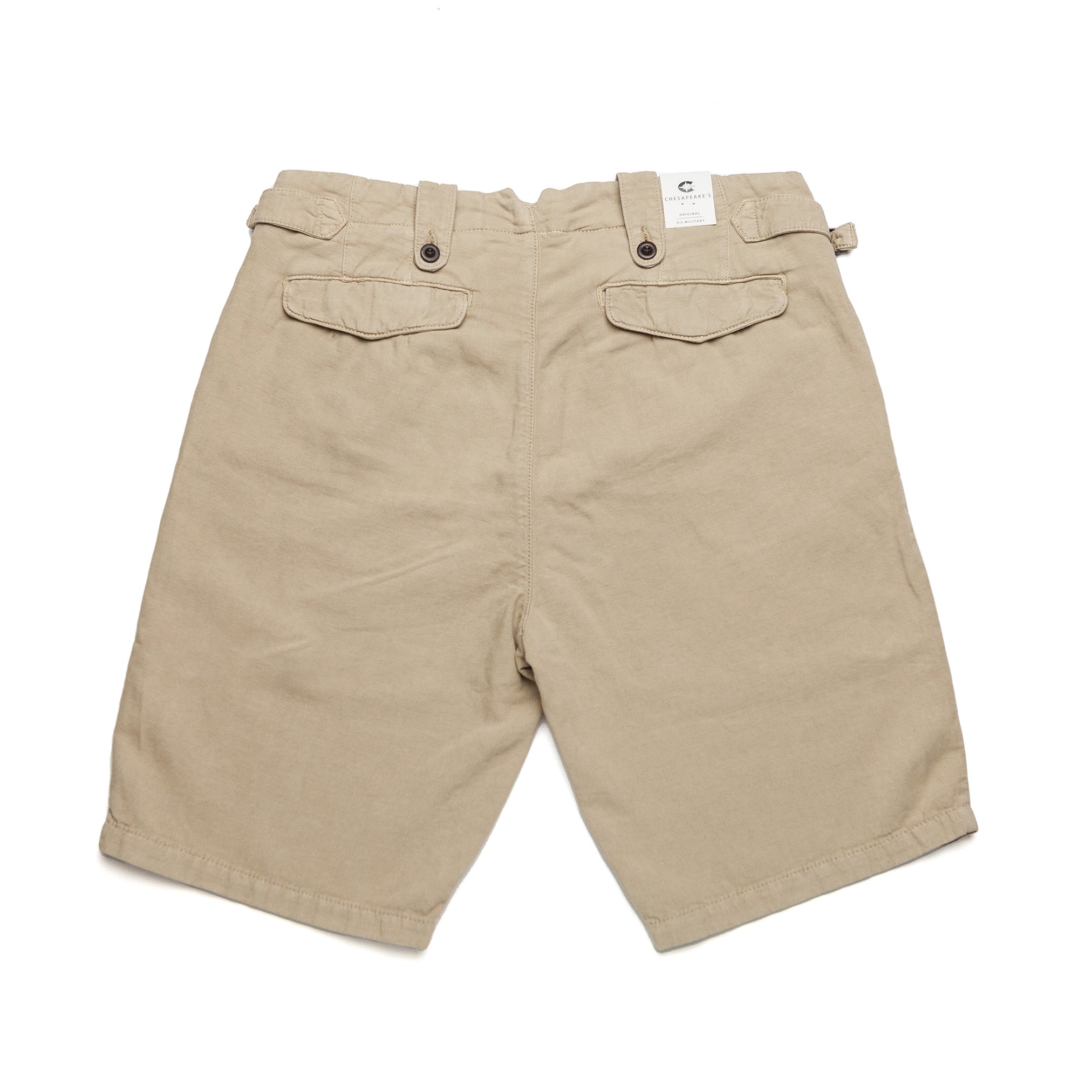 Navarre Cotton & Linen Shorts in Sand