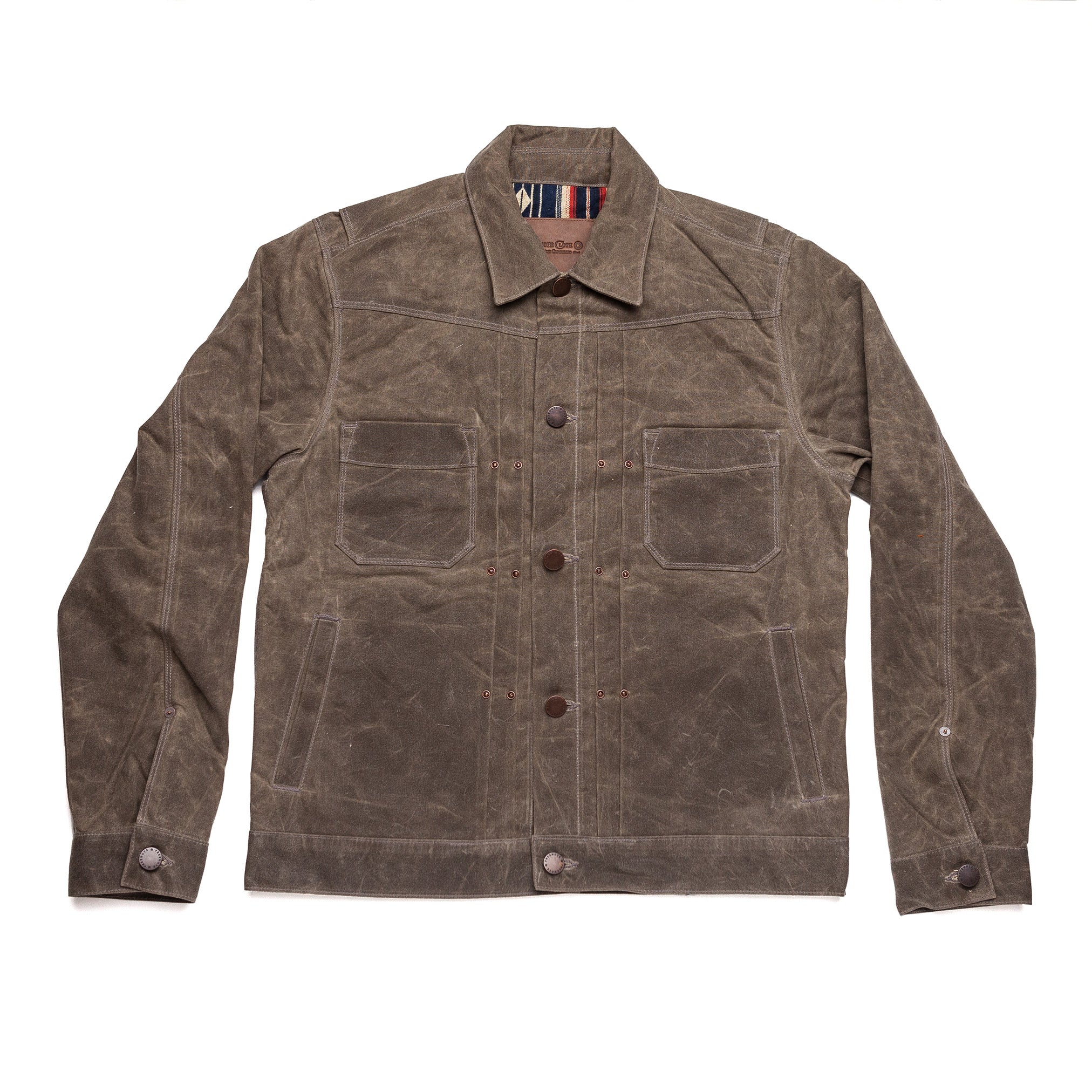 Waxed Riders Jacket - Oak — The Revive Club