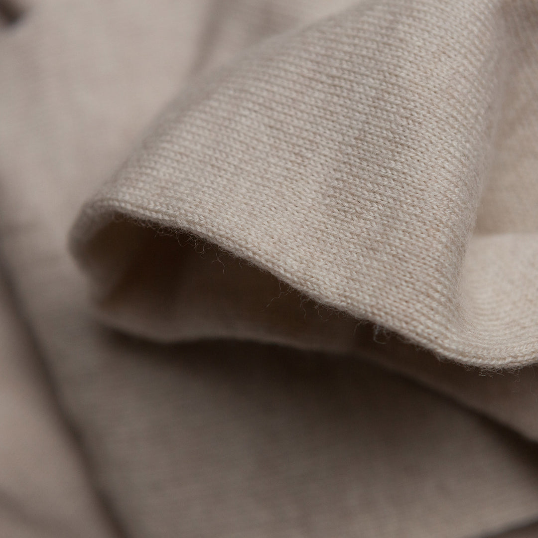 The Beauford Polo Neck in Oatmeal