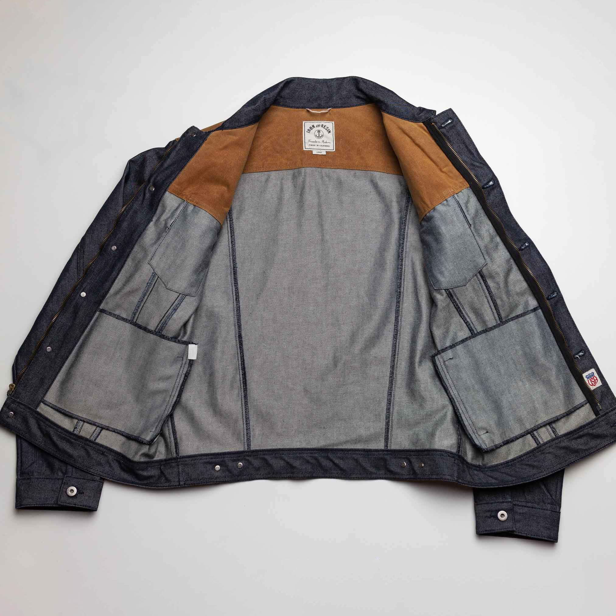 Rambler Jacket Indigo Wax - L/XL
