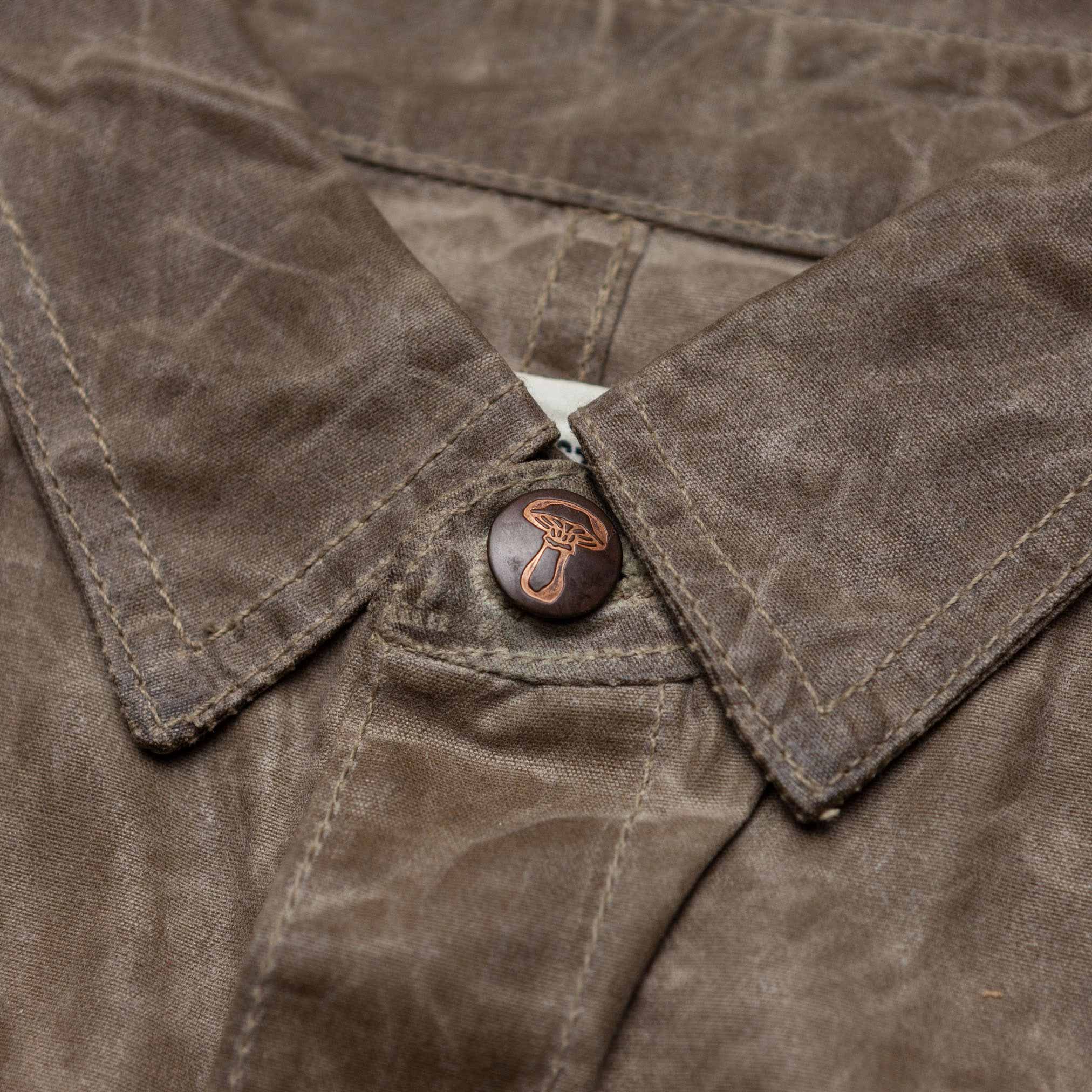 The Project Jacket in Field Tan Beeswaxed Canvas