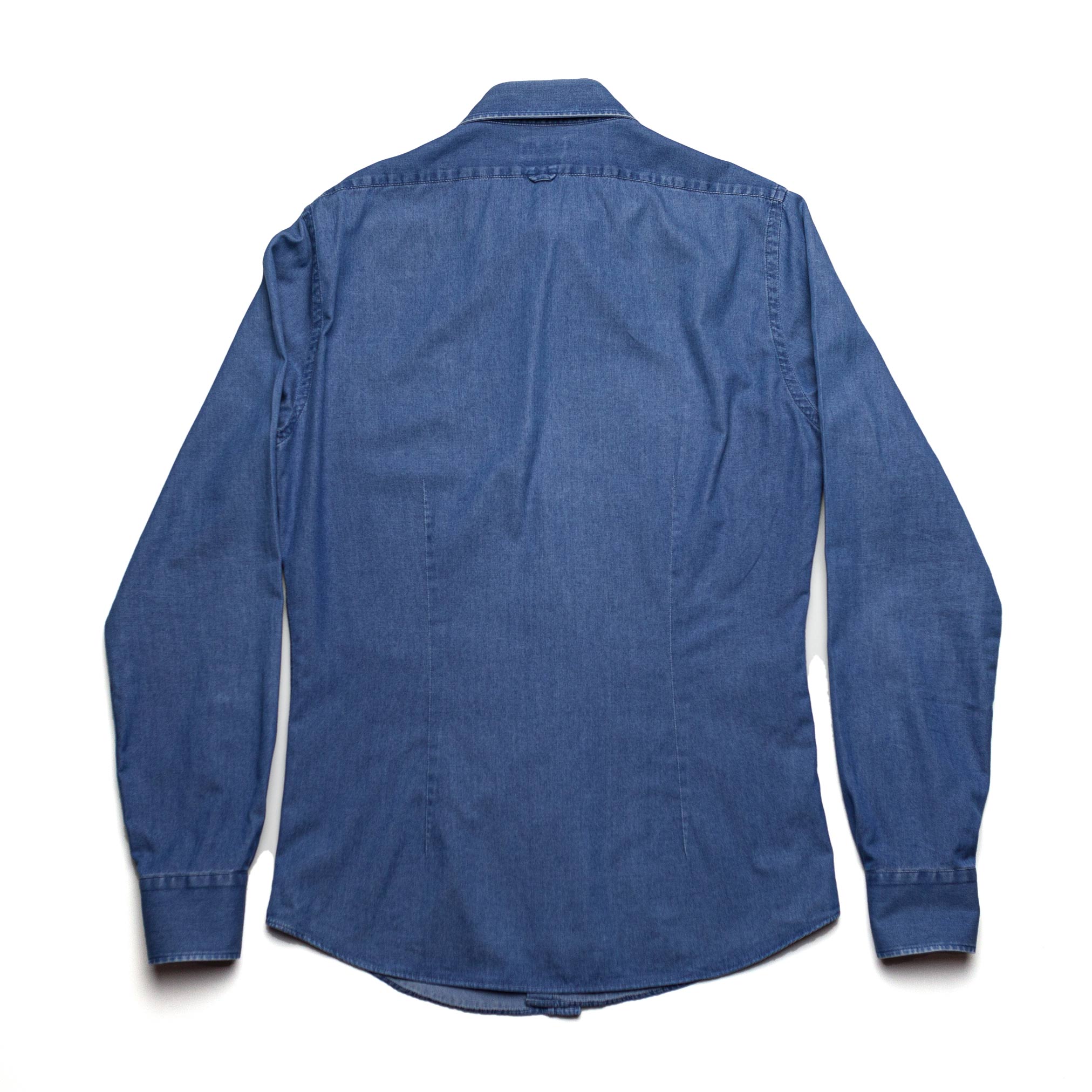 Cotton Shirt in Blue - S