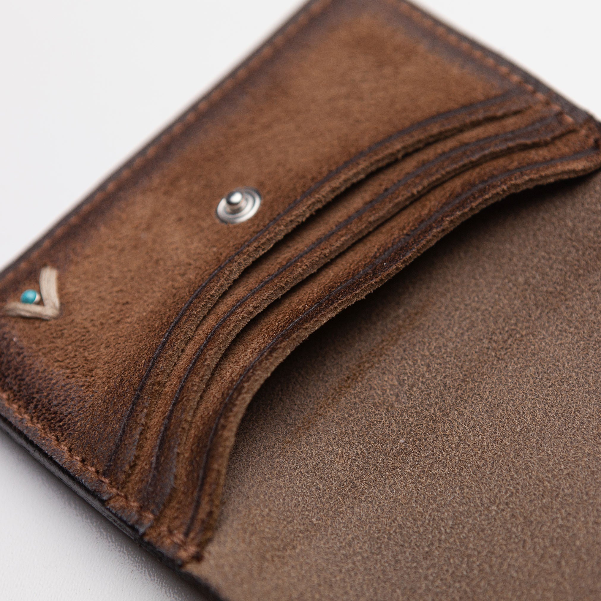 Tobacco Leather Pouch Card Holder