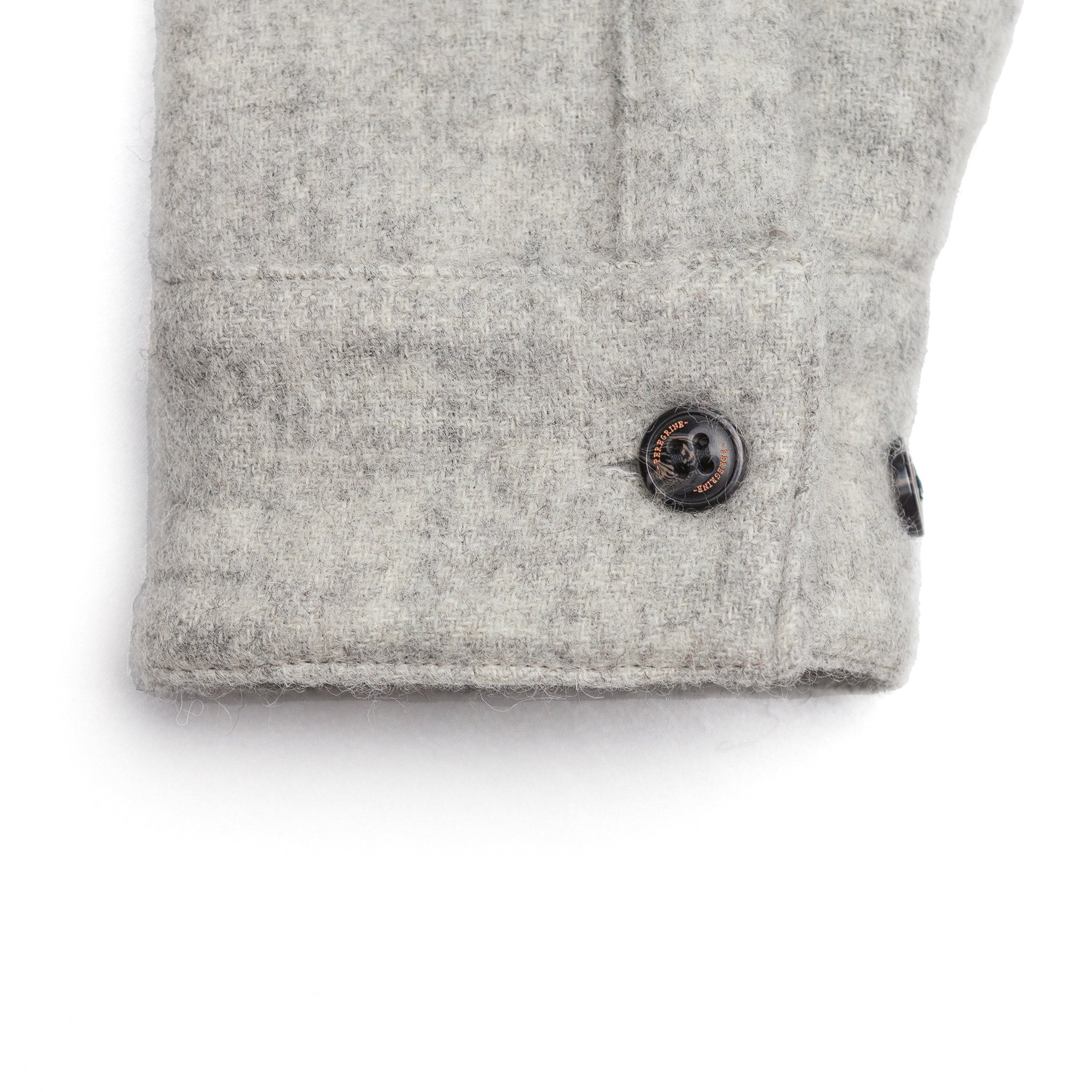 Over Shirt With Pocket Zip in Light Grey