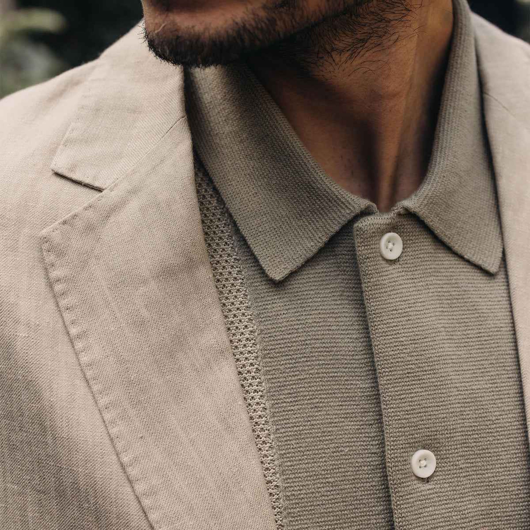 The Sheffield Sport Coat in Natural Linen