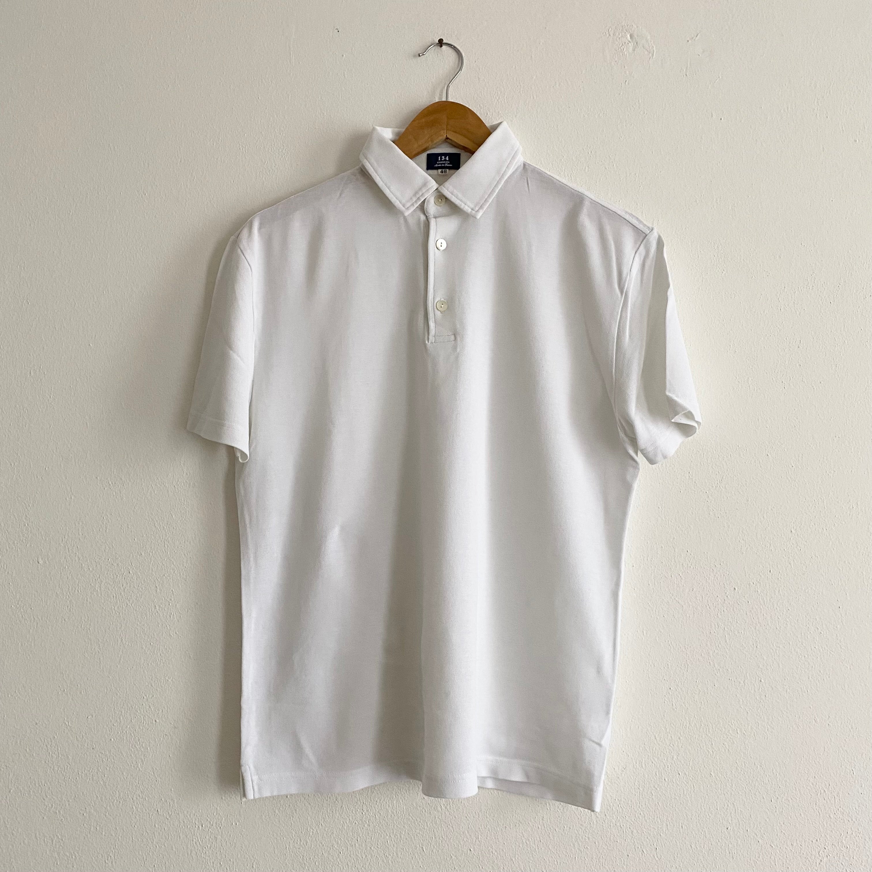 White Polo Shirt - 48