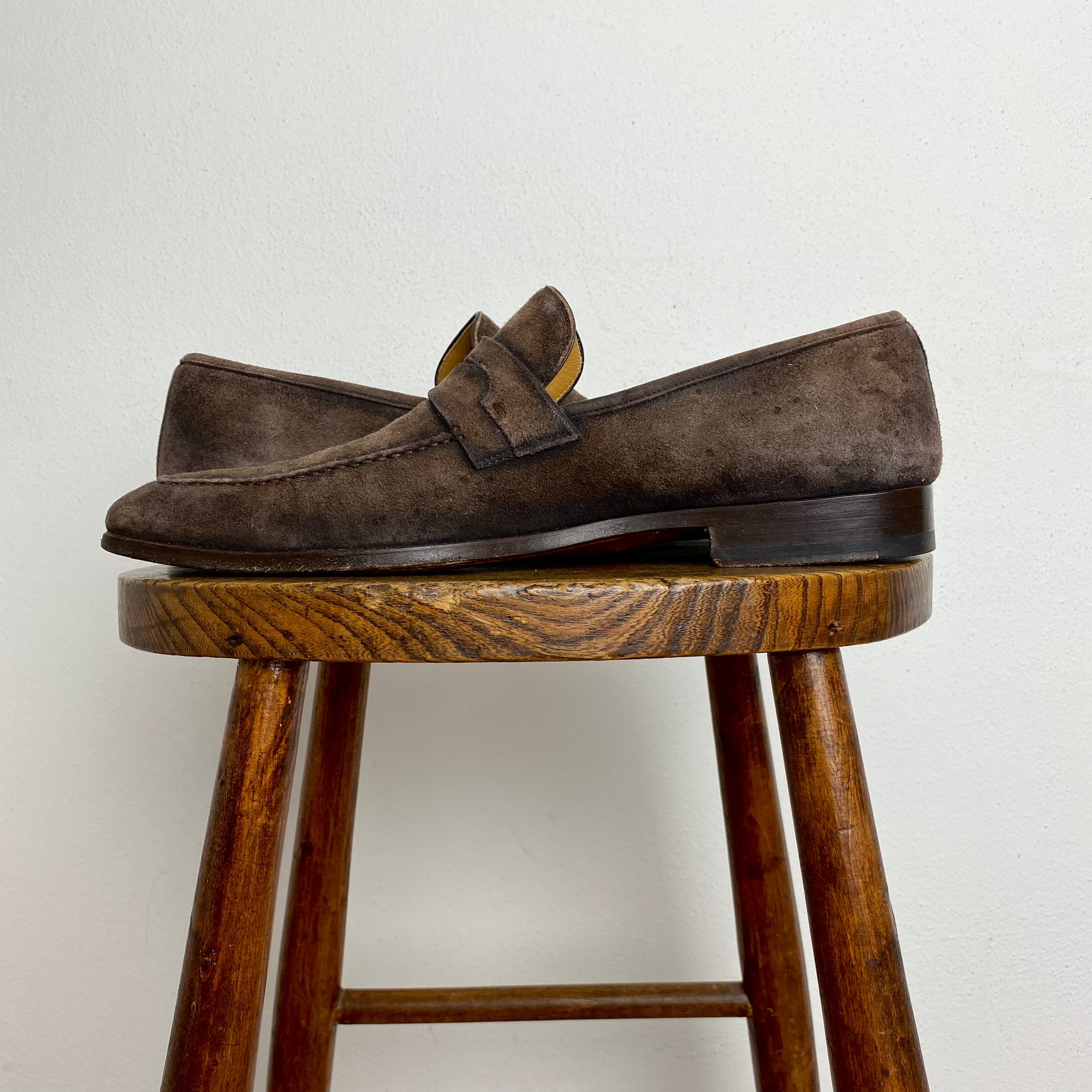 Brown Suede Loafers - EU 42 1/2