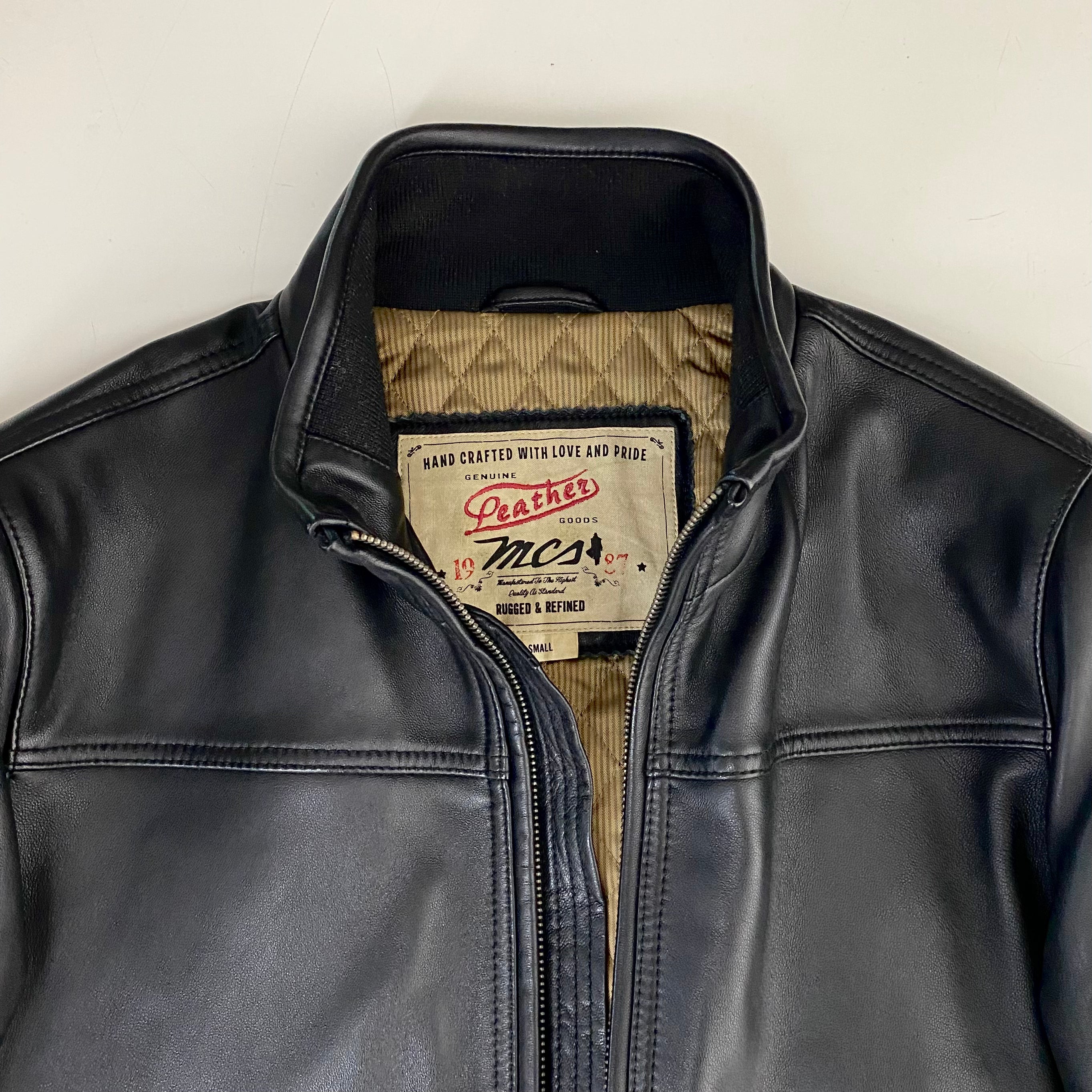 Marlboro jacket leather deals