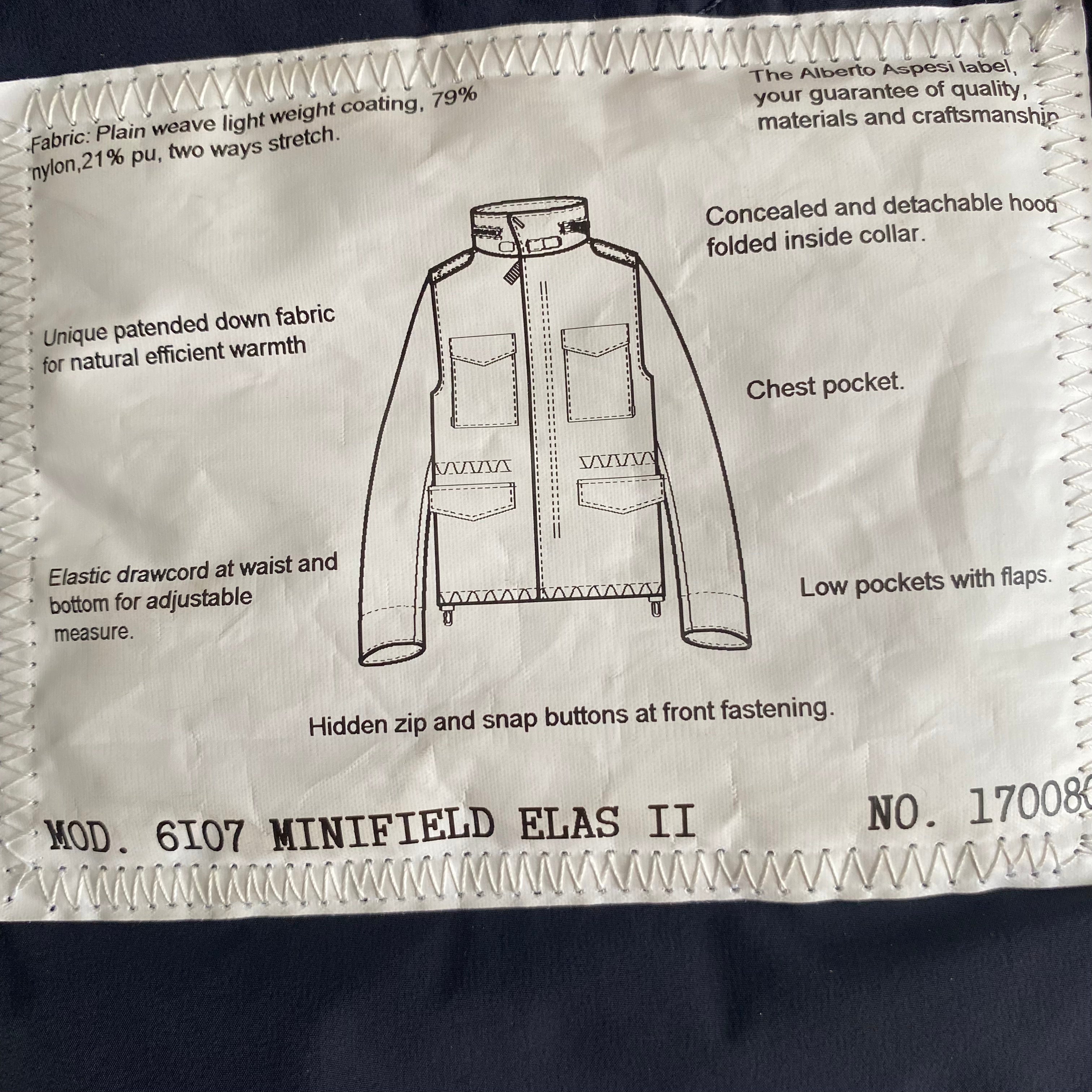 Padded Field Jacket - XL (fits like a small L)