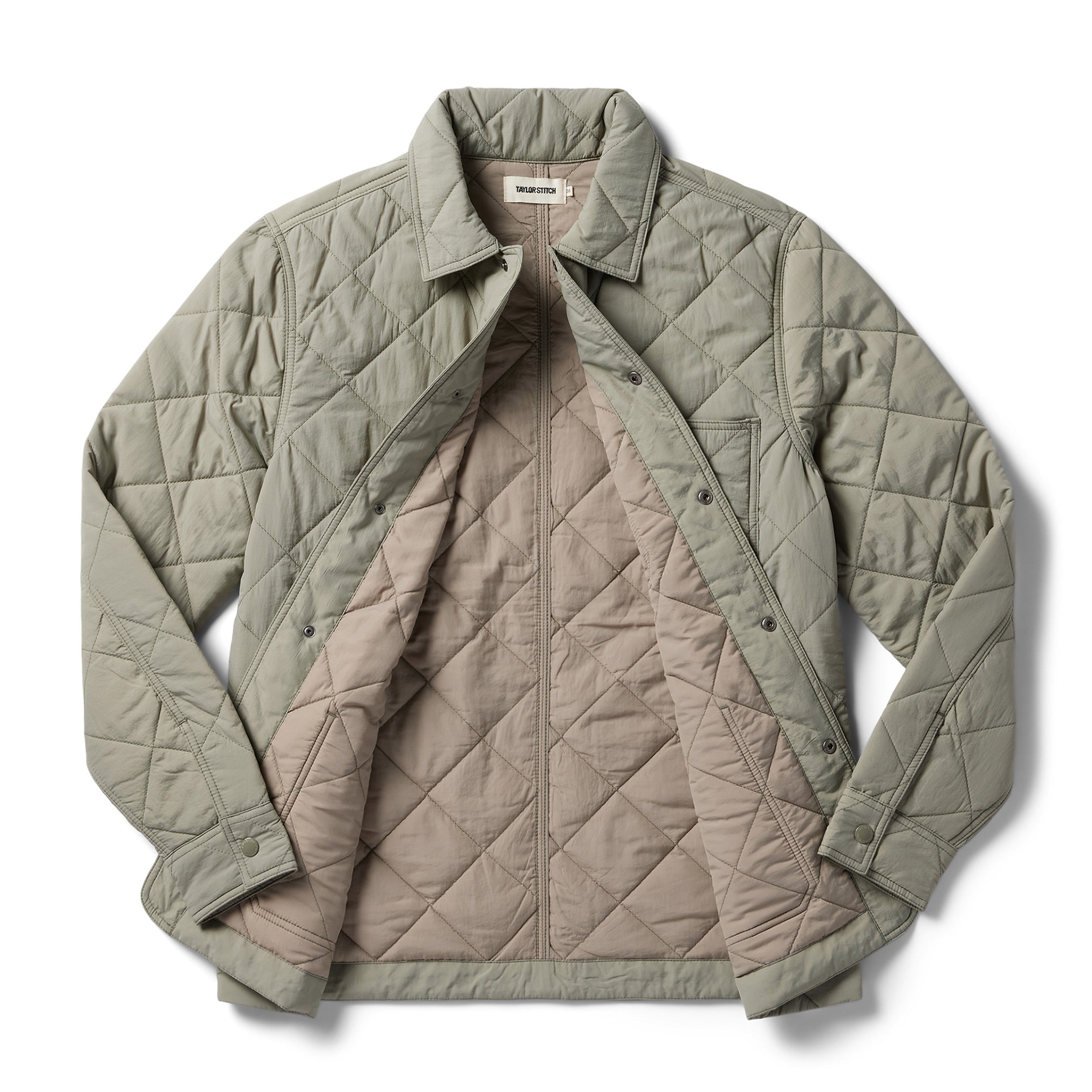 The Ojai Jacket in Sagebrush Diamond Quilt