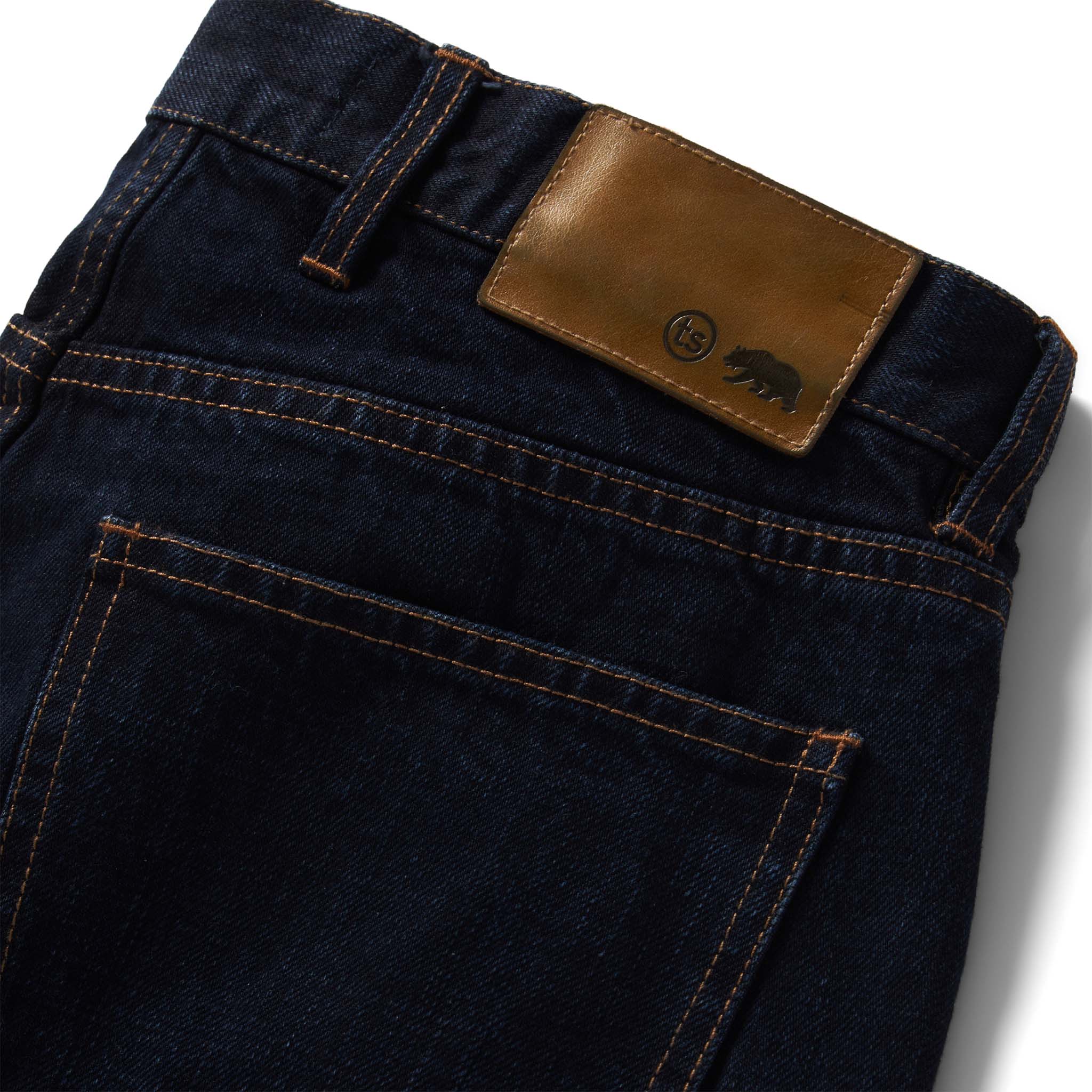 The Slim Jean in Wallace Wash Organic Selvage