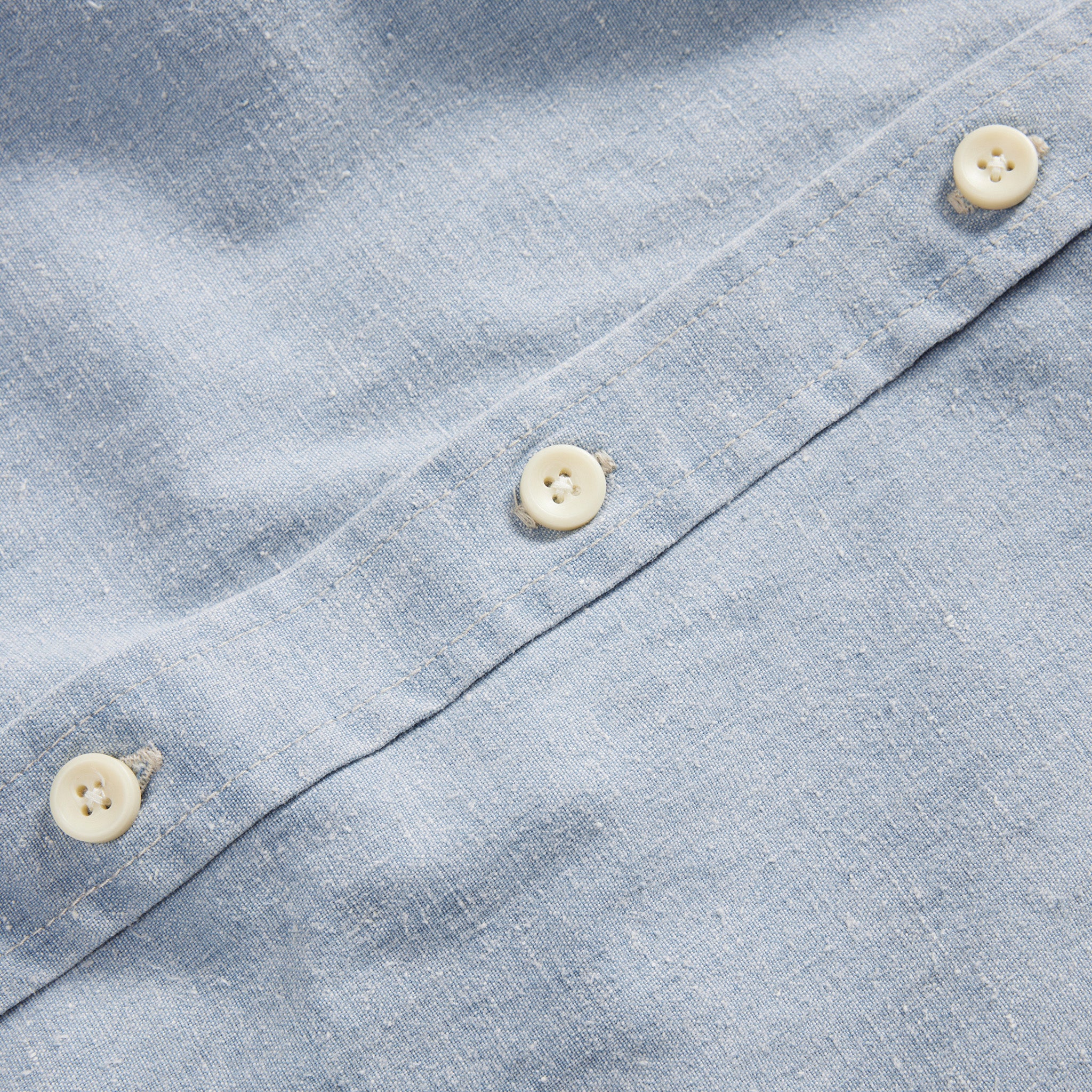 The Utility Shirt in Washed Indigo Boss Duck