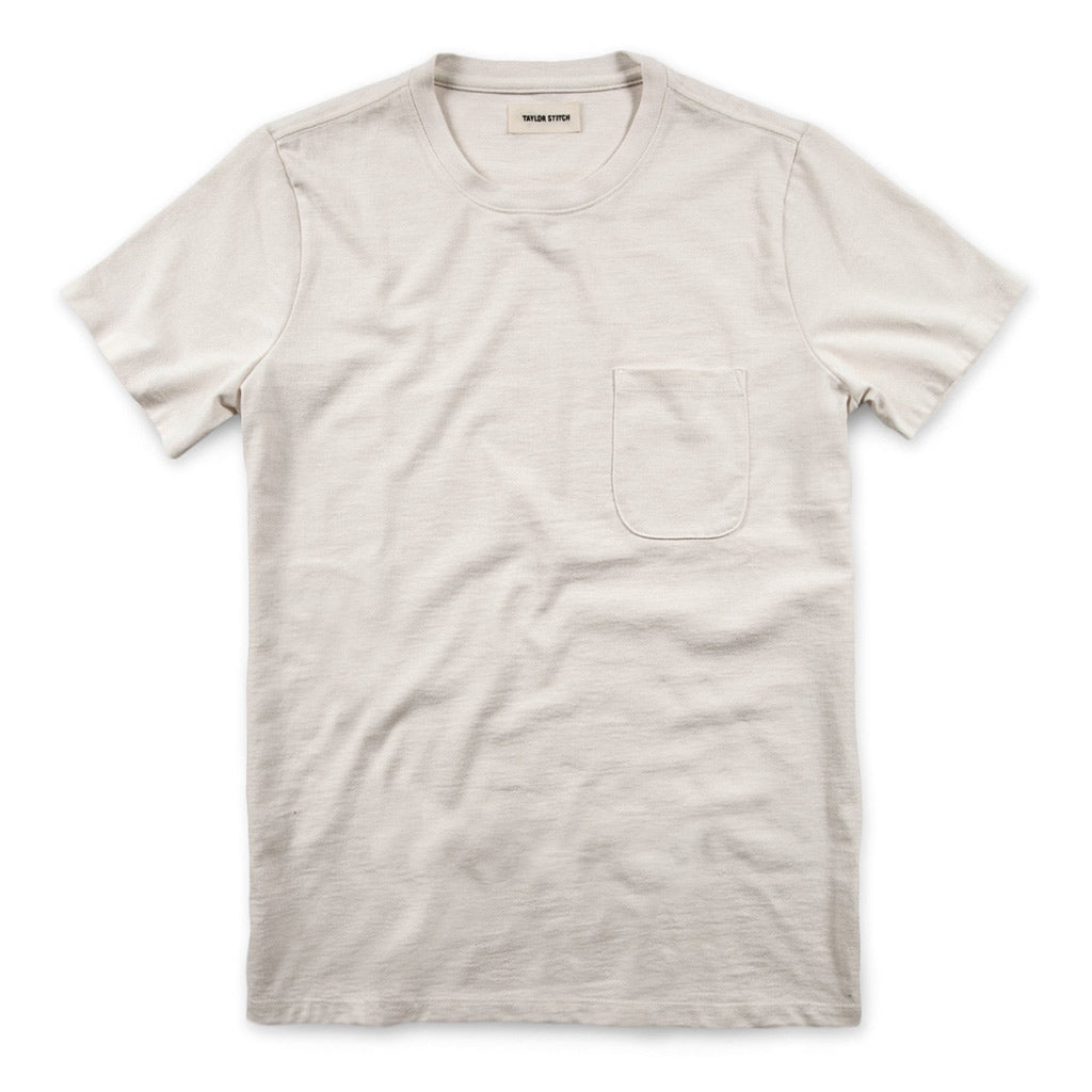 The Heavy Bag Tee in Natural - The Revive Club