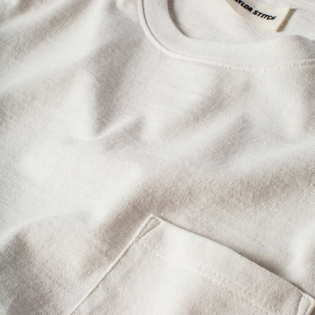 The Heavy Bag Tee in Natural - The Revive Club
